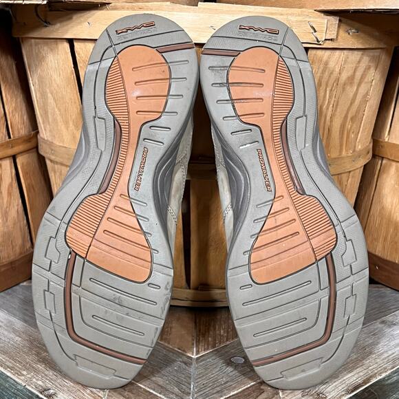 Rockport ProWalker Catalyst 2 Tan Nubuck Leather Comfort Walking Shoes Mens 9 - Picture 10 of 11